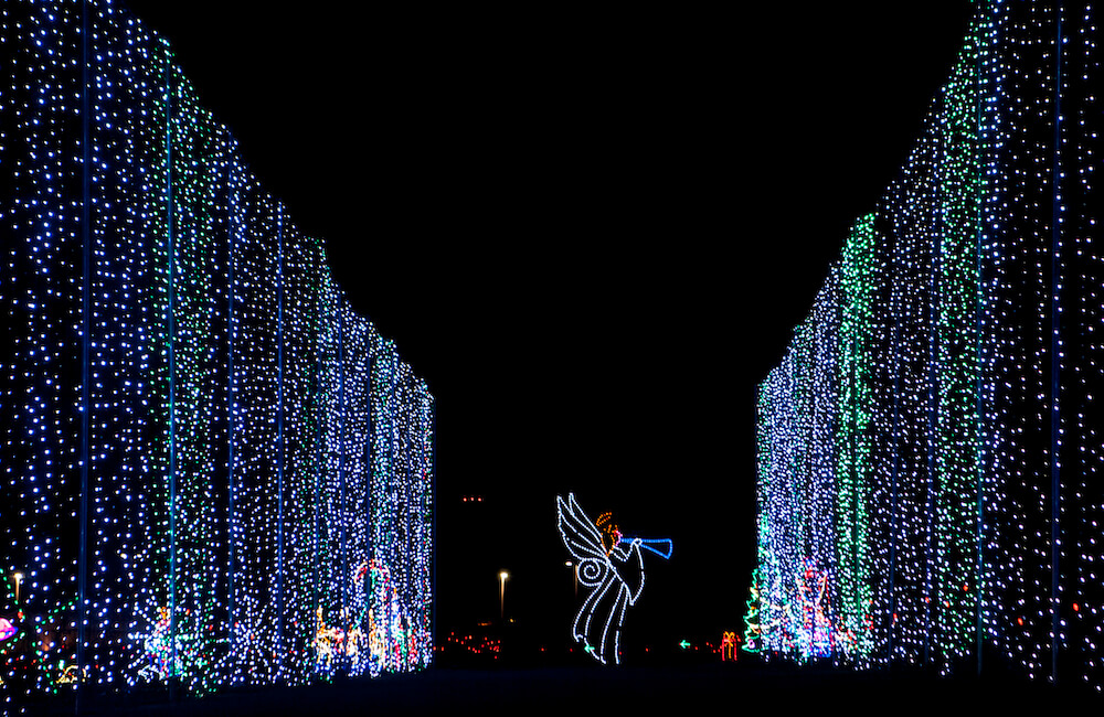 Wonderland Christmas Lights, Tryon Resort